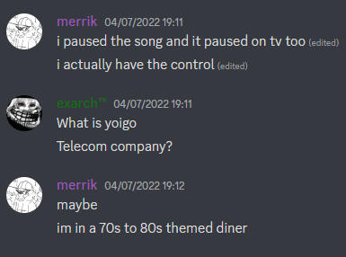 -accidentaly hijacked the controls of a tv at a popular diner just by opening my phone, this would then once again happen on my vacation in 2023